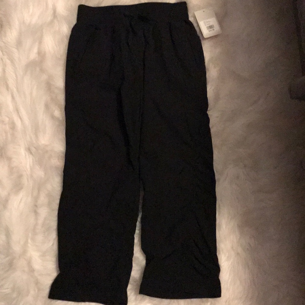 Energy zone girls workout cargo pants- black